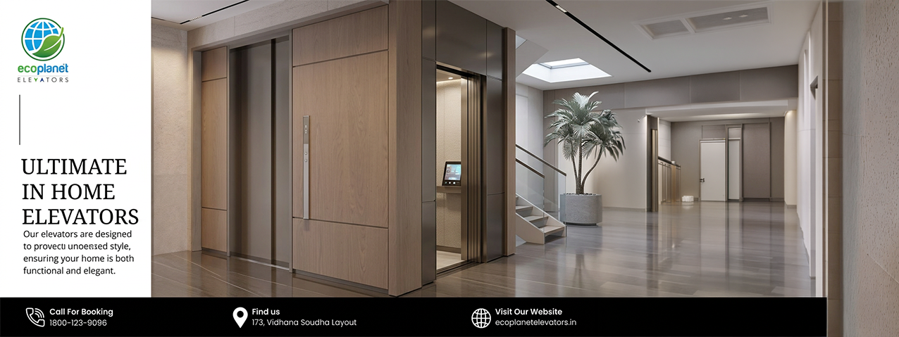 Experience the Ultimate Home Elevators with Eco Planet Elevators.