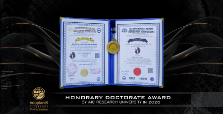 Honorary Doctorate Award